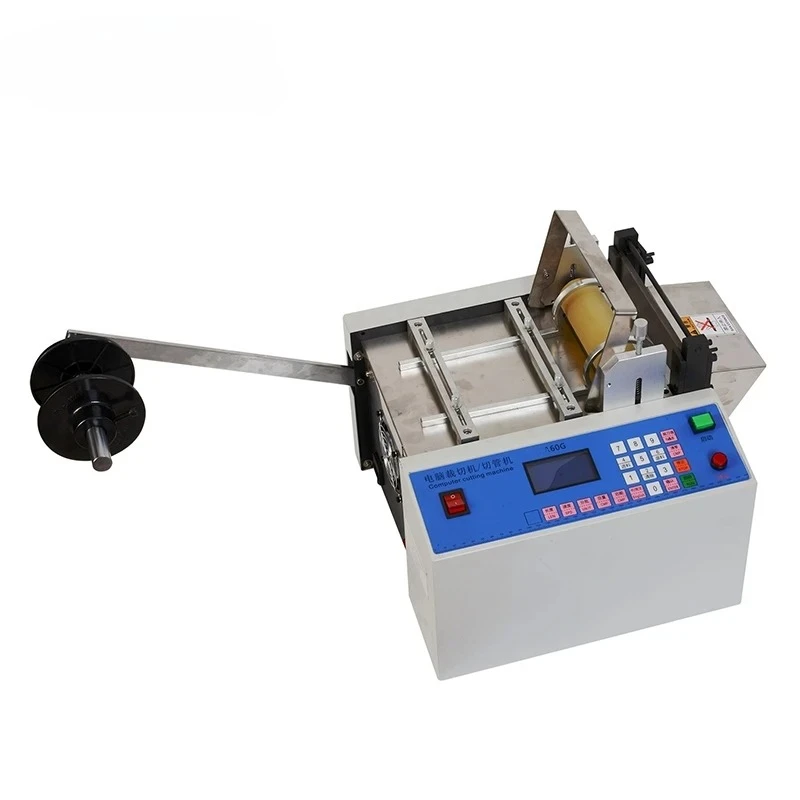 RS-160g Desktop Polyester Film Cutter Rubber Strip Cutting Pvc Film Roll To Sheet Cutting Machine