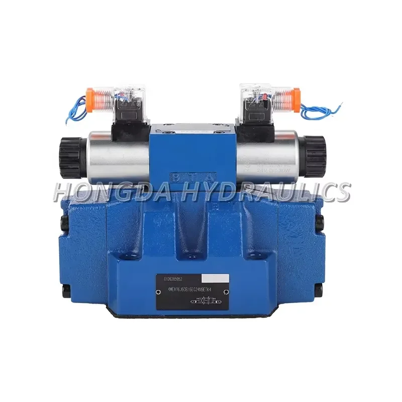 Electro-Hydraulically Operated Pilot Operated Directional Control Valve Type 4WEH16 Size 16 28 Mpa 35 L/min HongDa Hydraulics