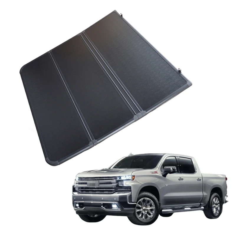 

Car Accessories Soft Tri-fold Hard Tri-fold Cover Pickup Covers for Chevrolet Silverado 2019-2022