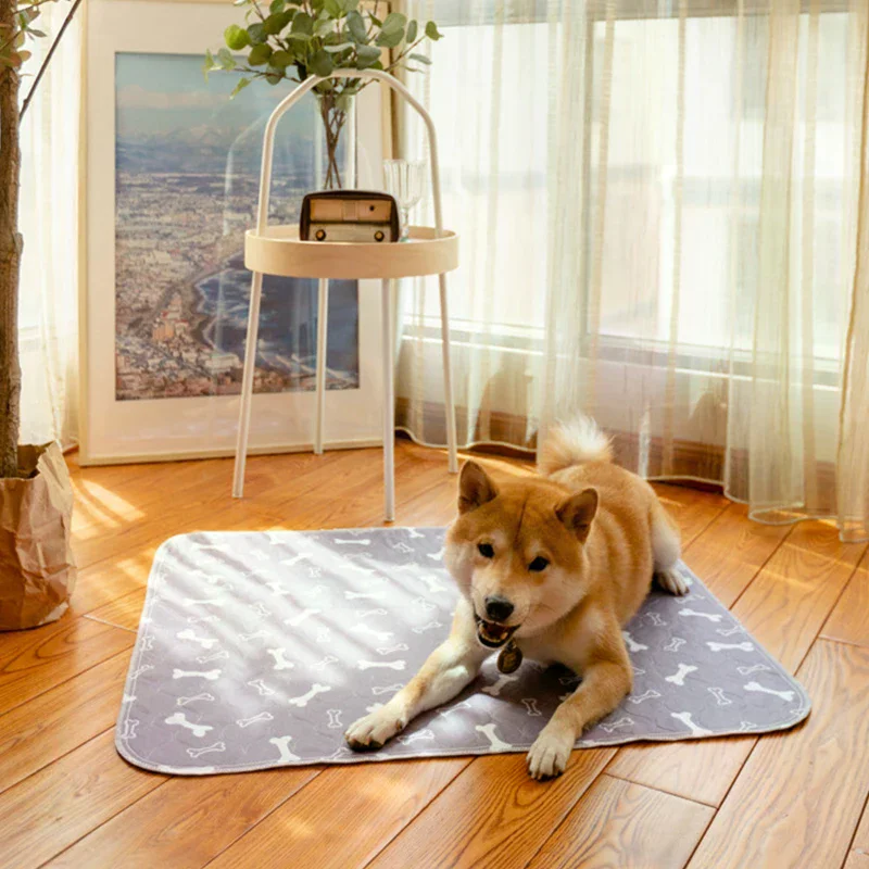 Puppy Pads With Pheromones, Washable PuppyPad Pee Pads, Ultra-Durable 4-Layer Leak-Proof Training Mats With Non-Slip Bottom