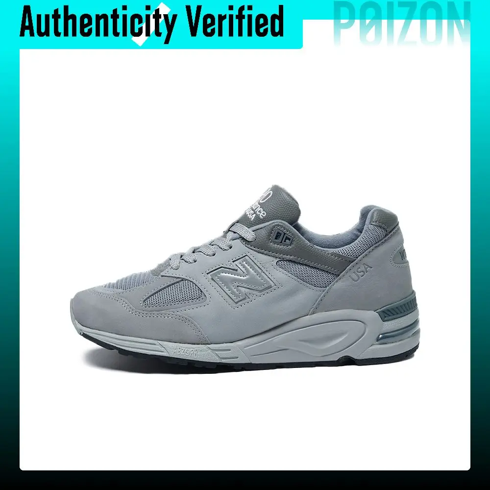 WTAPS X New Balance NB 990 V2 Running Shoes Unisex Low Top Blue Gray M990WT2