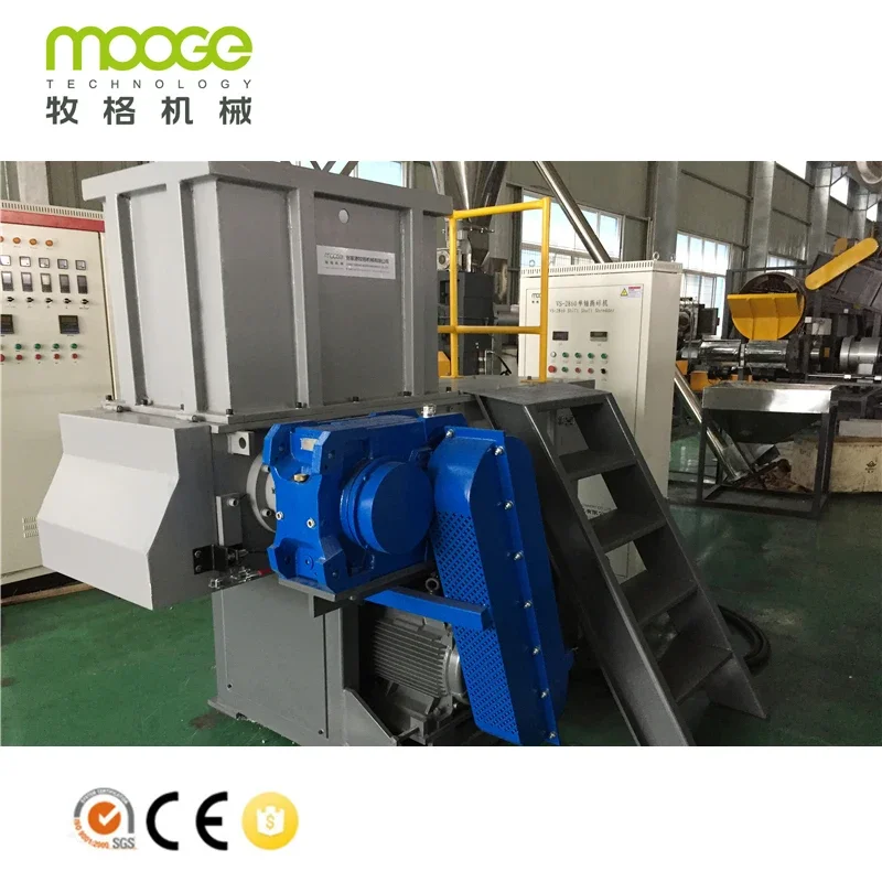 Strong Single Shaft Shredder for Waste Material Recycling