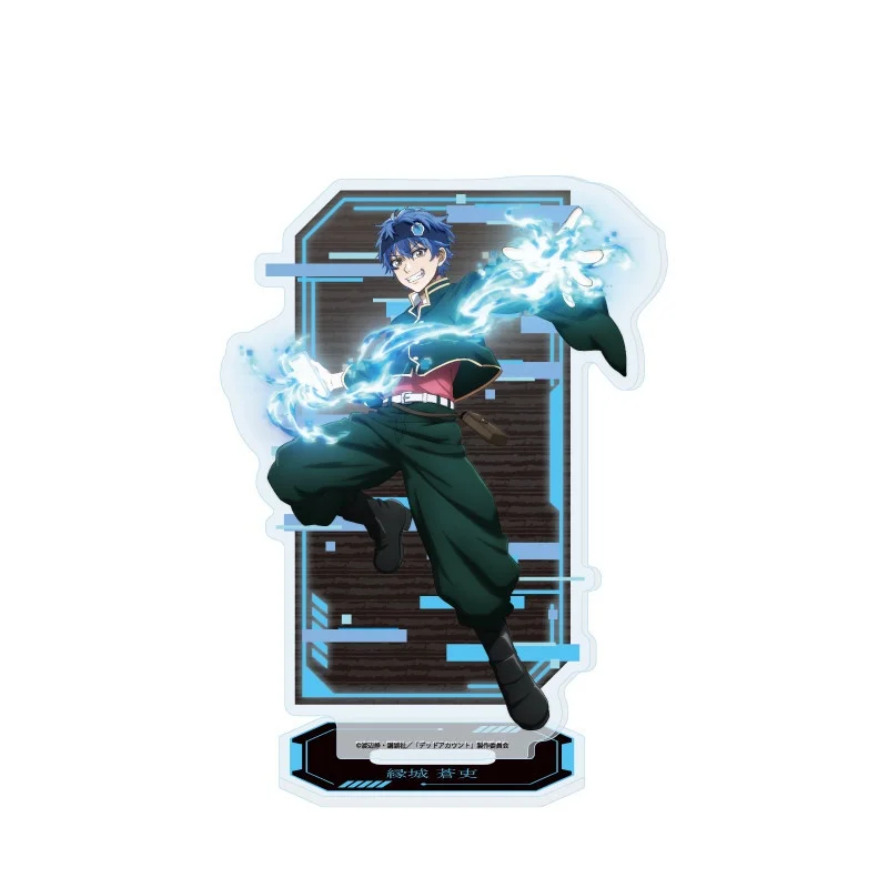 Soji Enishiro Kukuru Kiyomi Renri Naruhiko Acrylic Figure Stand Anime DEAD ACCOUNT Cosplay Prop Decor Cartoons Keychain Toys