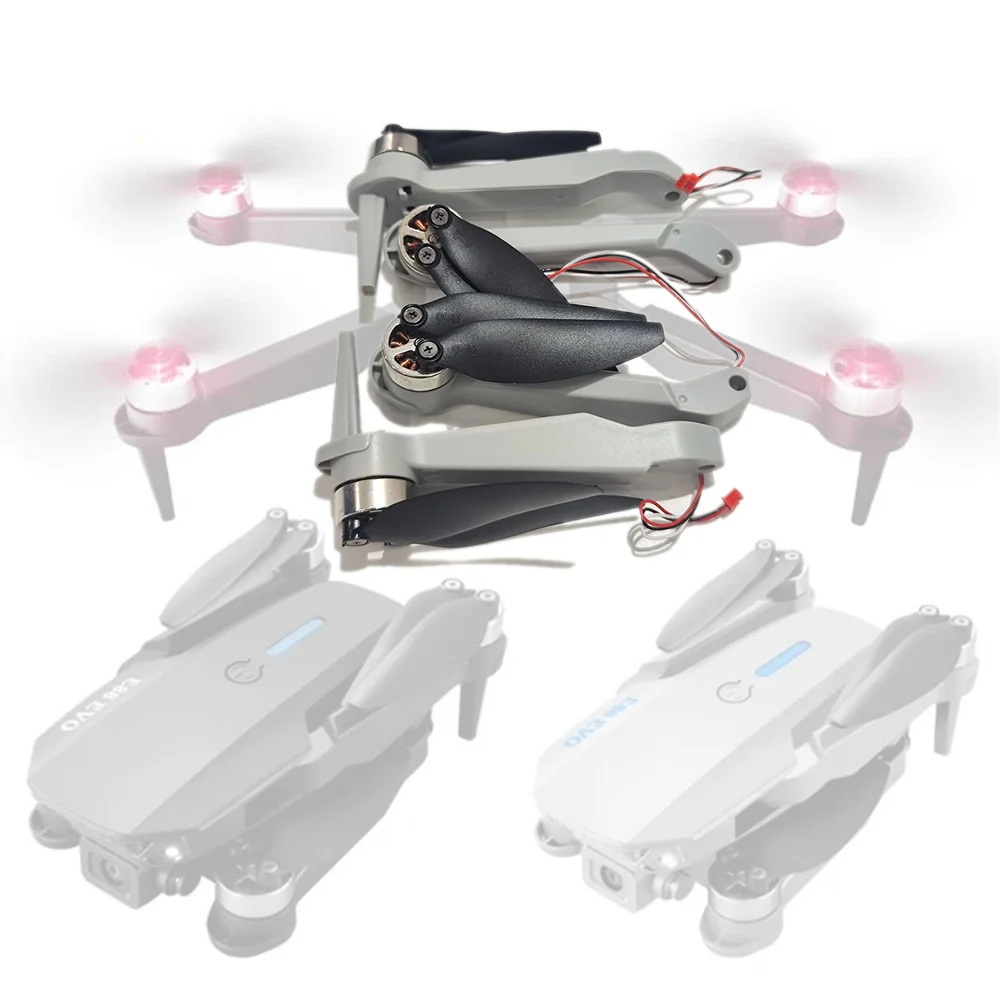 

E88 EVO Original Brushless Motor Arm Front/Rear A/B With Blade Propeller for E88EVO Foldable RC Quadcopter Drone Arms Accessory