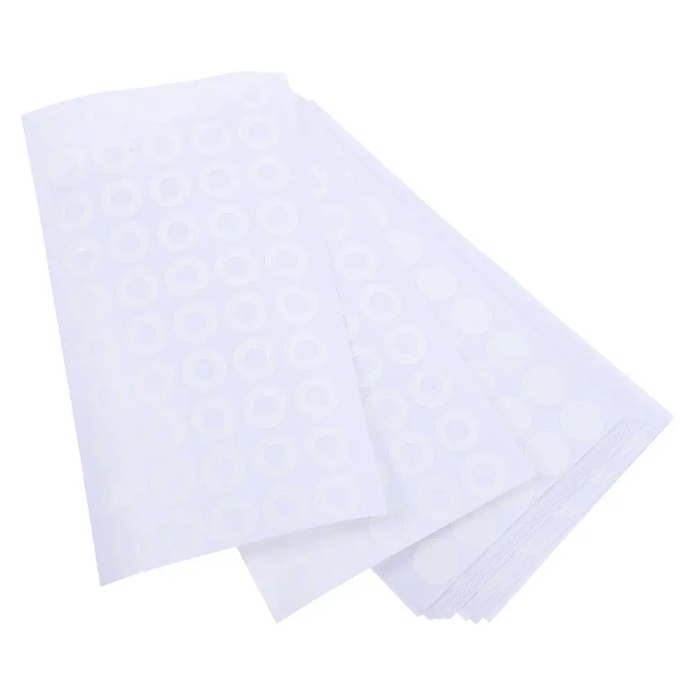 50Sheets Paper Hole Reinforcement Stickers Self Adhesive PVC Hole Protectors for Loose Leaf Notebook Binder School Office Home