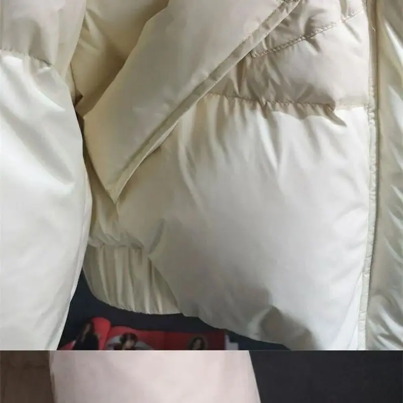 Parka invernale in pelliccia grande bianca Du down da donna caldo piumino Jac Ladies Or Capispalla Primavera 2025 Altro materiale 00%