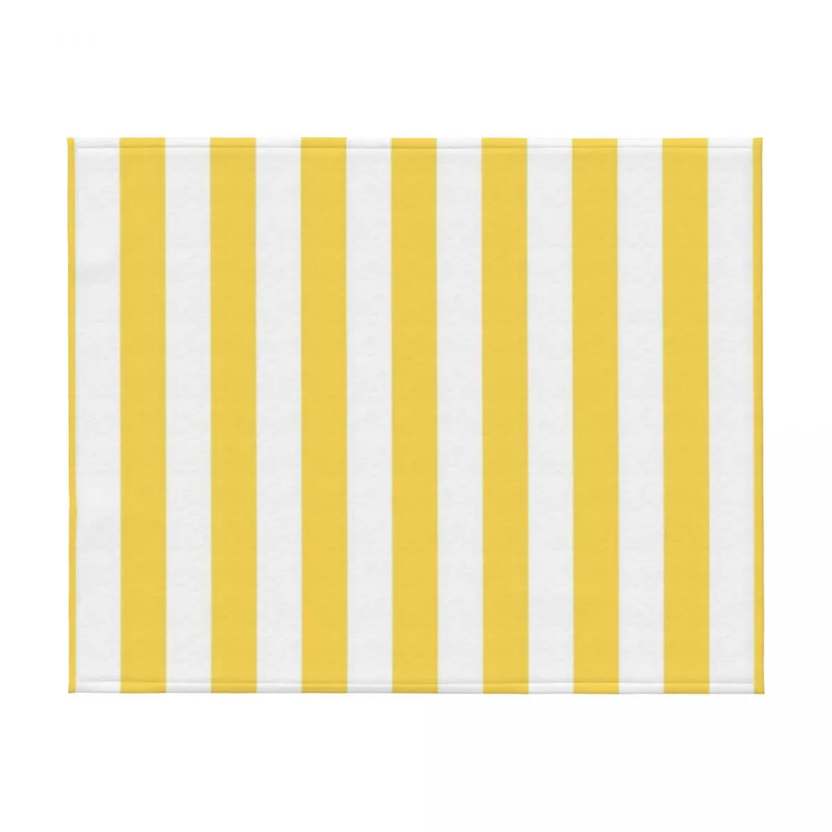 الأصفر والأبيض خطوط عمودية رمي بطانية البطانيات للأرائك خمر أريكة سرير الفانيلا النسيج البطانيات