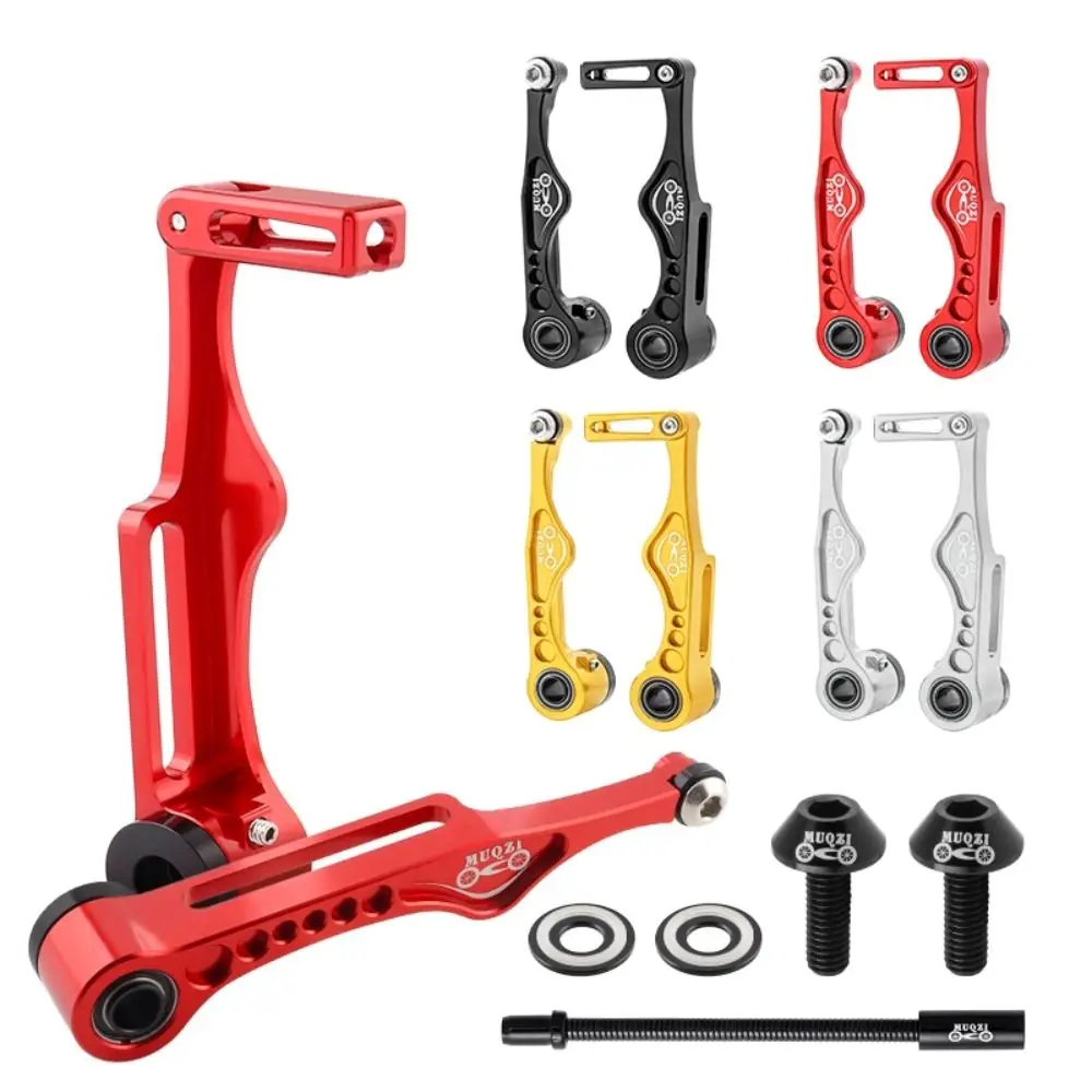 

Bike Parts Aluminum Alloy Bike Brake Set Short/Long Ultralight Cables and Lever Kit Practical V Brake Caliper Set Folding Bike