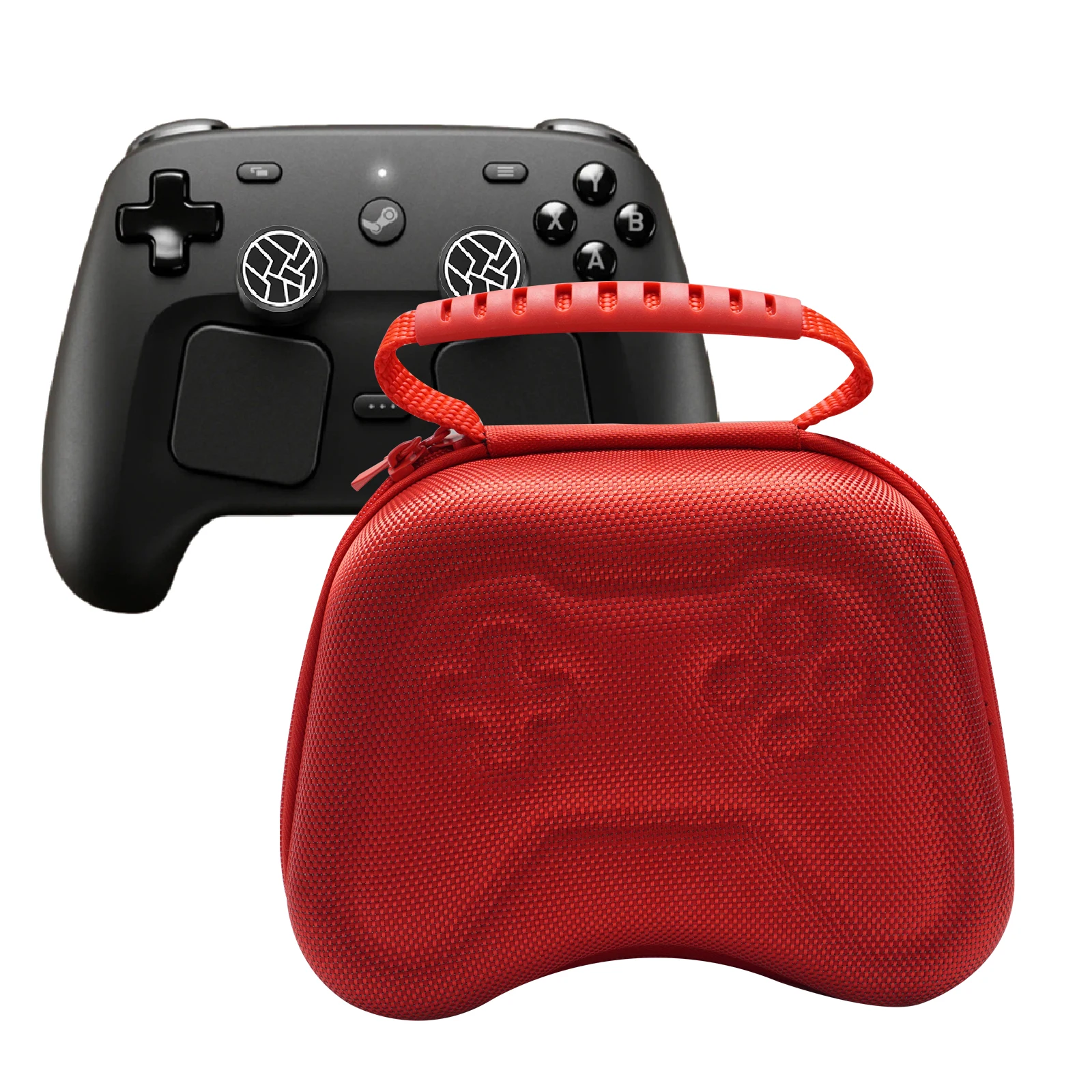 Black Carrying Storage Case for PS4 PS5 Xbox one 360 Game Controller Portable Cover Protective Bag for Steam Controller 2 2026