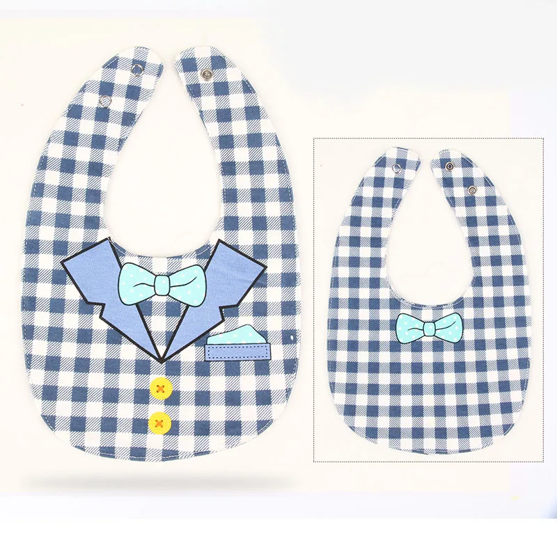 Водонепроницаемые мягкие детские хлопковые нагрудники с милым мультяшным принтом для девочек и мальчиков, регулируемые детские нагрудники, вещи для кормления на обед