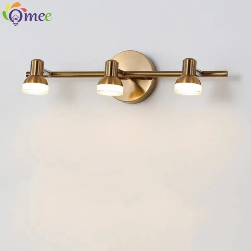 

Indoor Led Wall Light Mirror Wall Lamp 10W 800LM White 60cm Waterproof Aluminum Lighting Bathroom Restroom Mirror Makeup light