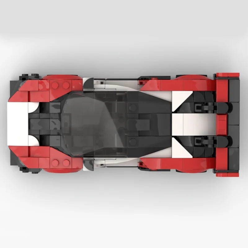 ตัวต่อ MOC McLarenesd Senna GTRs City Champions จำนวน 406 ชิ้น ของเล่นตัวต่อแบบ DIY สำหรับเด็ก ของขวัญคริสต์มาส ของเล่นเสริมสร้างทักษะด้านสถาปัตยกรรม