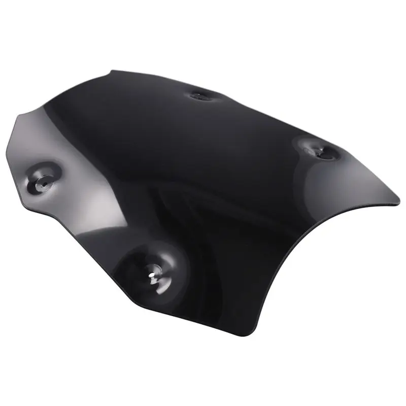 Latest Motorcycle Sport Windshield Windscreen Wind Deflector Motorcycle Accessories Gray