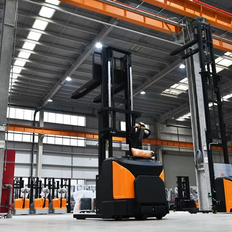 Factory Direct Sales Electric Pallet Lift Stackers 1.5-Ton 2-Ton 3Ton 3m 4m 5m Portable Self-Loading