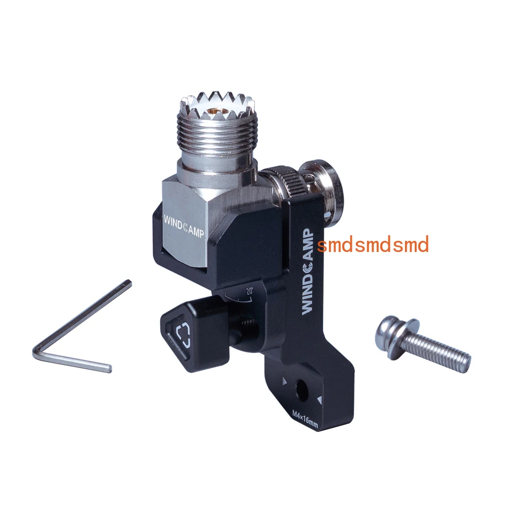 RC-2 CNC aluminum alloy antenna bracket ICOM Aikemu IC-705 portable shortwave radio dedicated compatible with ARK-705 shield