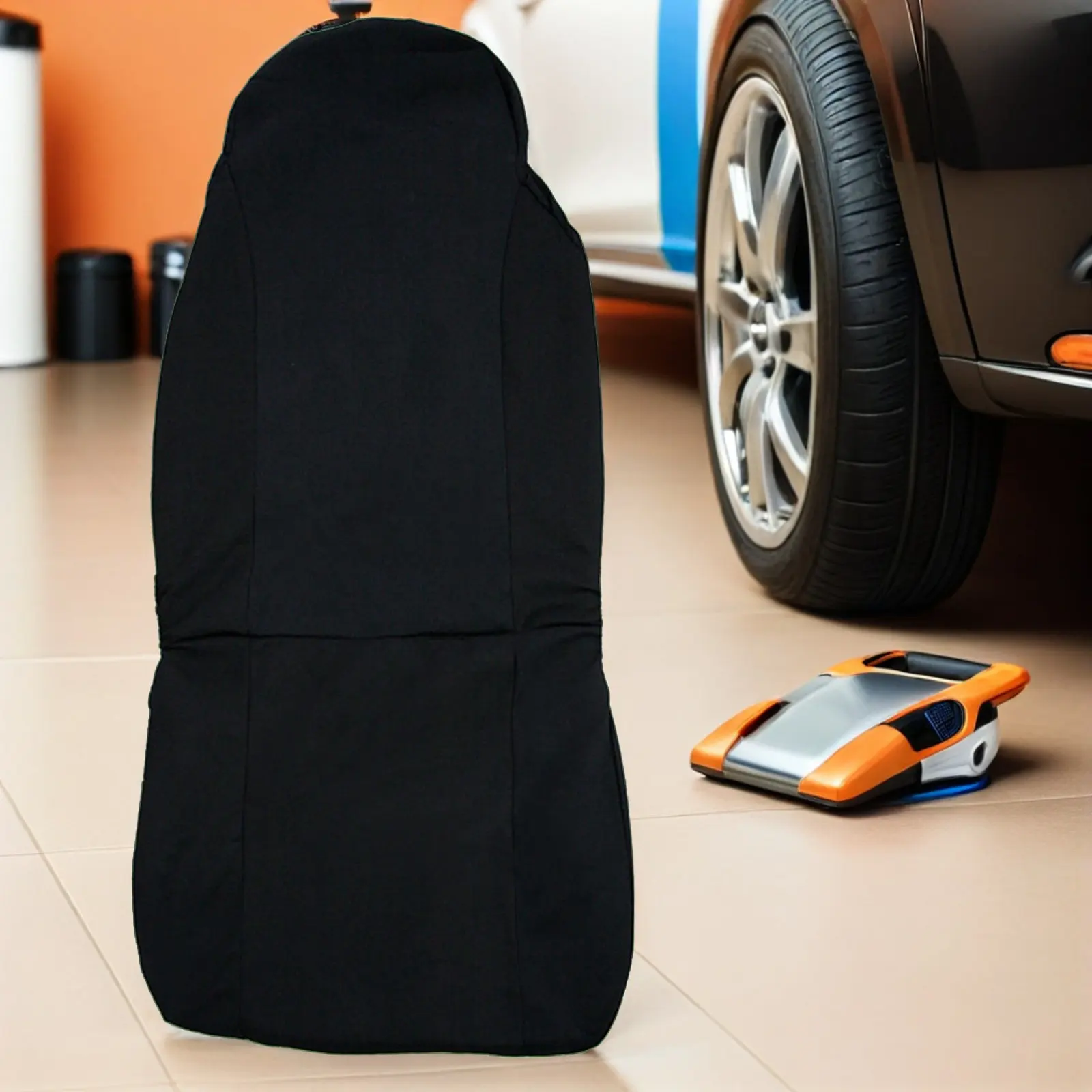 Universal Car Seat Cover Front Driver Passenger Washable Breathable Fabric Protector for Suv Truck Van Interior Protection