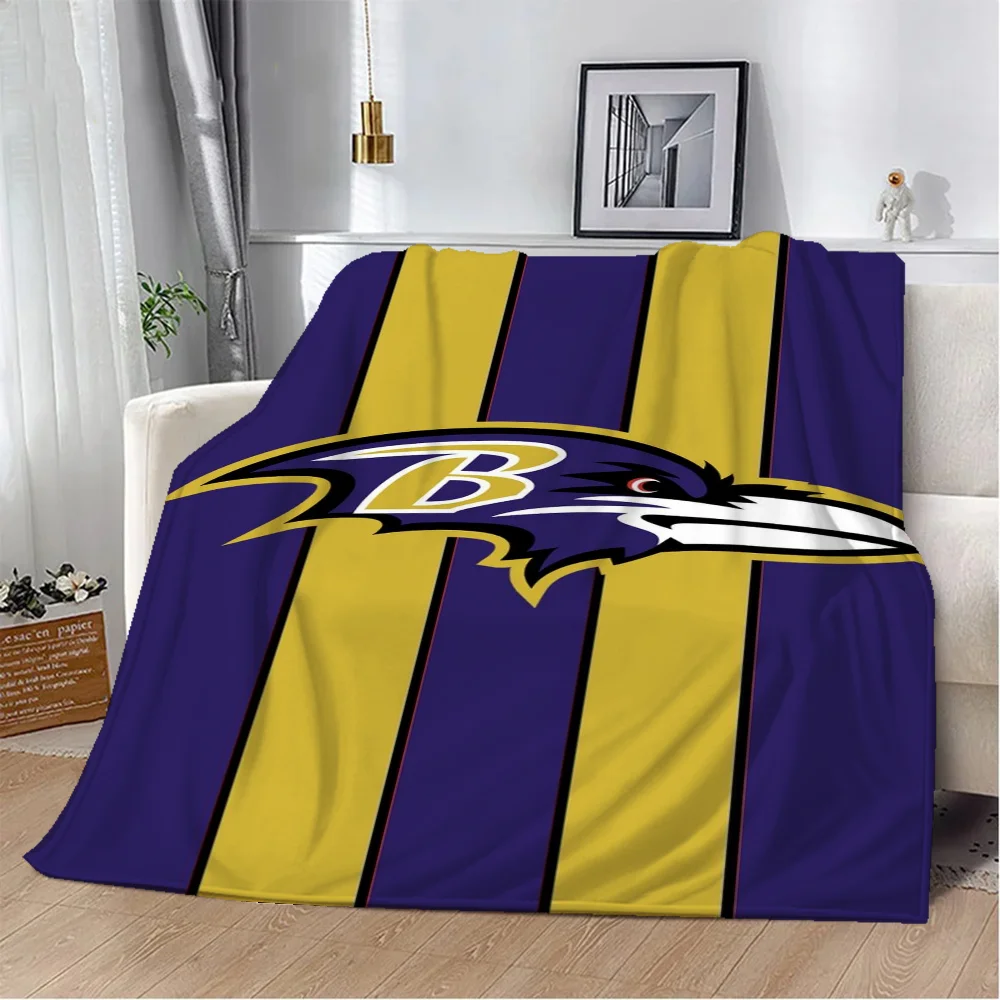 Bal-timore -Ravens Winter Bed Blankets Offers Maccabi Haifa Octonauts Acdc Fleece Blanket Luxury Designer Fluffy Soft Blankets