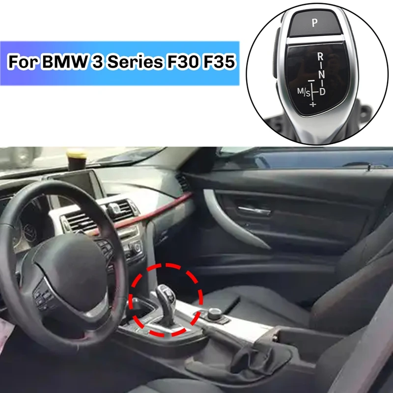 For BMW 3 Series F30 F35 LED Shift Handball Assembly Shift Lever Shift Mechanism Shift Handball Electronic P Key