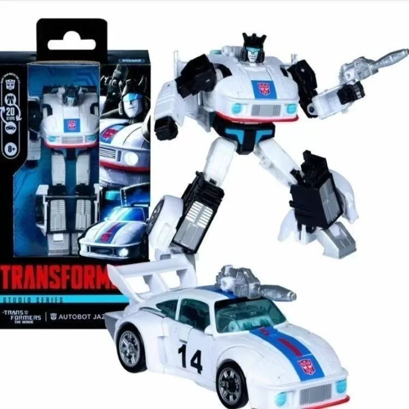 

In Stock Hasbro Transformers Classic Toys The Movie1986 SS86 Deluxe Class Jazz Action Figure Robot Toy Collectibles Gift Hobbies