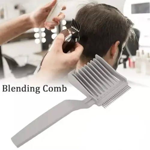 Professioneller Haarschneidekamm für Herren, gebogener Positionierungskamm, Flachkamm, Haarschneidemaschine, Salon- und Haushaltsstyling-Werkzeug – Detail 20