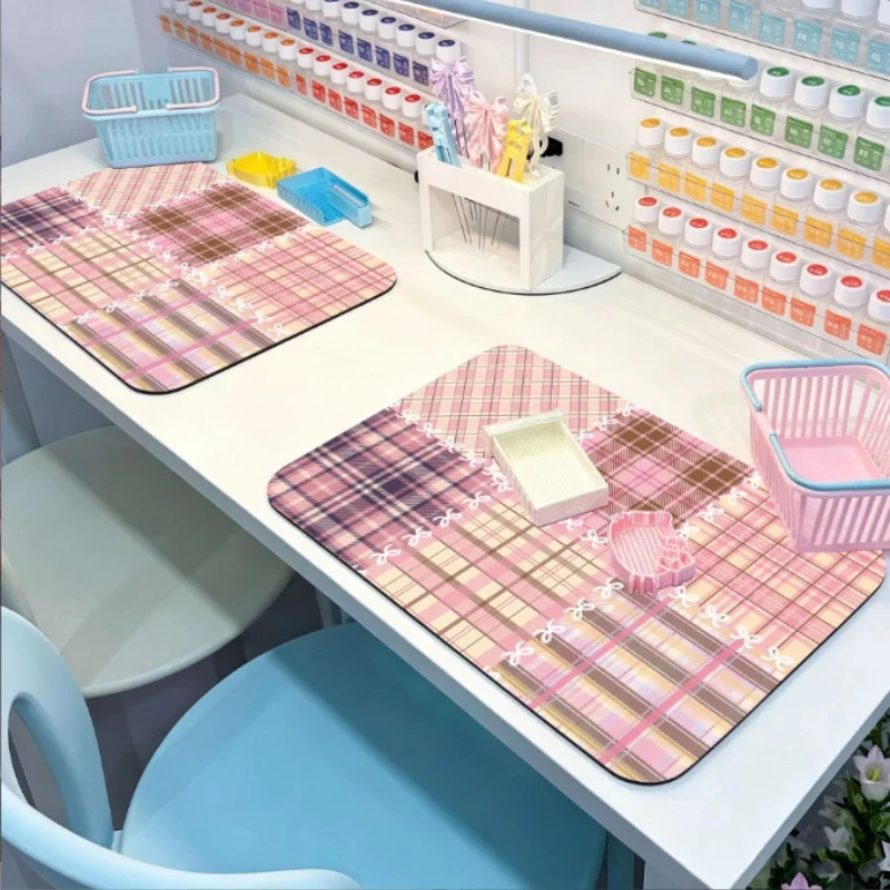 30x40CM Diatomaceous Earth Bean Paste Table Mat Handmade Wear-Resistant Anti-Slip Mat Easy to Maintain Bean Shop Decoration