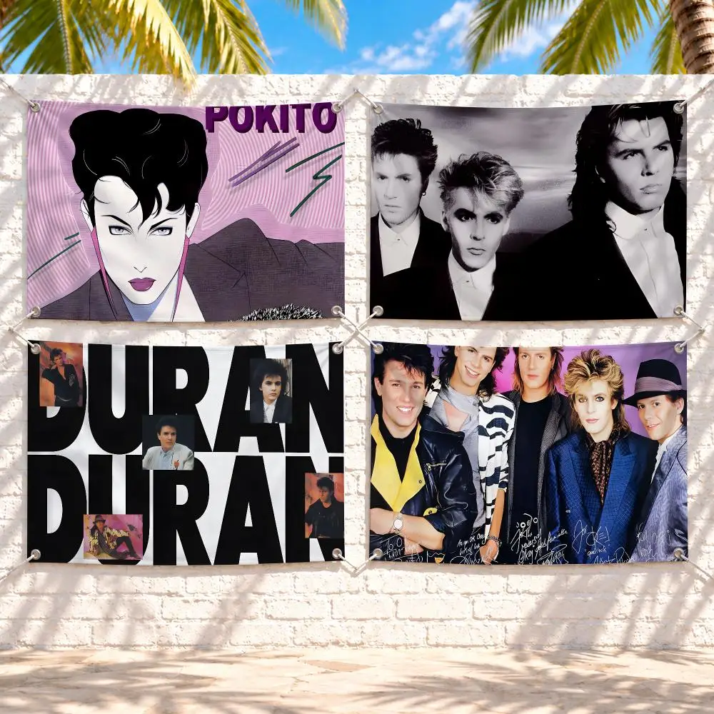 Duran Duran Music Flags Suitable For Party Club Outdoor Interior Wall Art Decoration Banner Gift