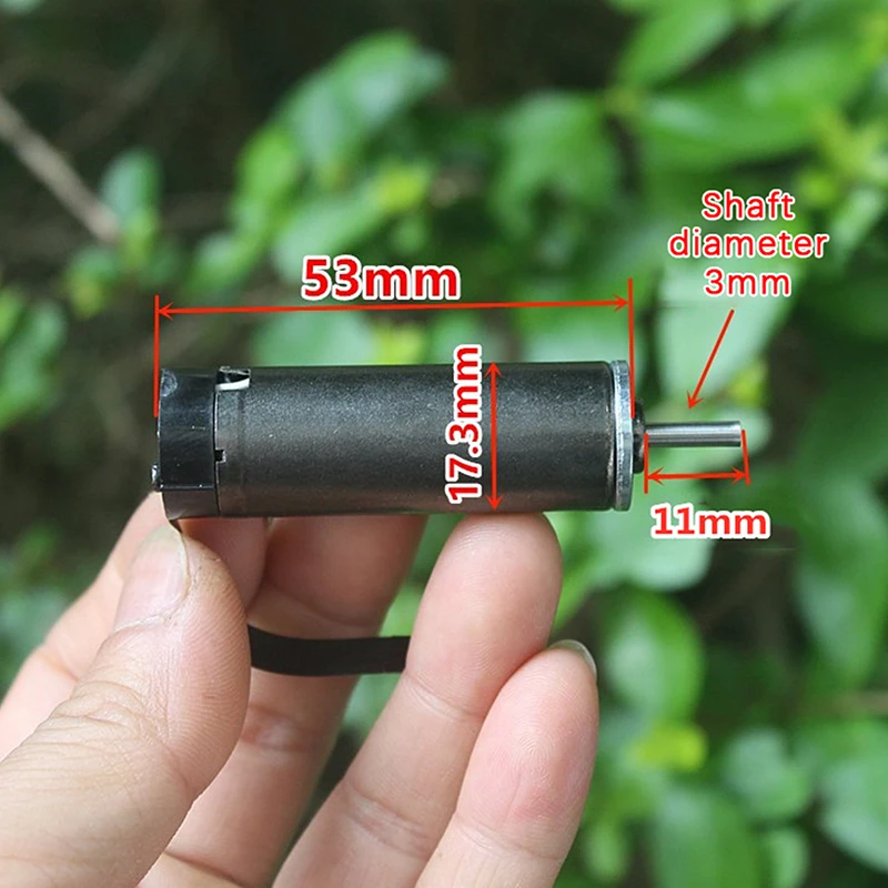 เส้นผ่านศูนย์กลาง 17 มม.ภายในโรเตอร์มอเตอร์ไร้แปรง Dual Ball Bearing DC12V-24V 10450RPM Neodymium เหล็กโบรอน Strong มอเตอร์แม่เหล็ก