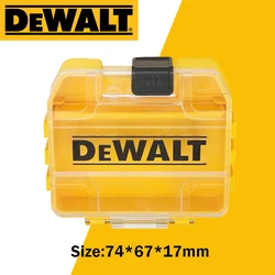 Желтый маленький контейнер DEWALT DT70800 TSTAK, составной жесткий корпус, оригинальные аксессуары для электроинструментов