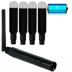 5pcs 2.4G DMX512 Wireless 1 Male Transmitter & 4Female Receivers Control Short version for Stage PAR Party Ligh4