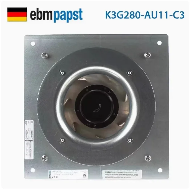 Brand new original ebmpapst K3G280-AU11-C2 K3G280-AU11-C3 photovoltaic inverter fan