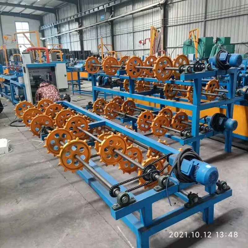 Customized High-Capacity (120㎡/h) Chain Link Fence Making Machine For Large-Scale Highway & Industrial Perimeter Projects