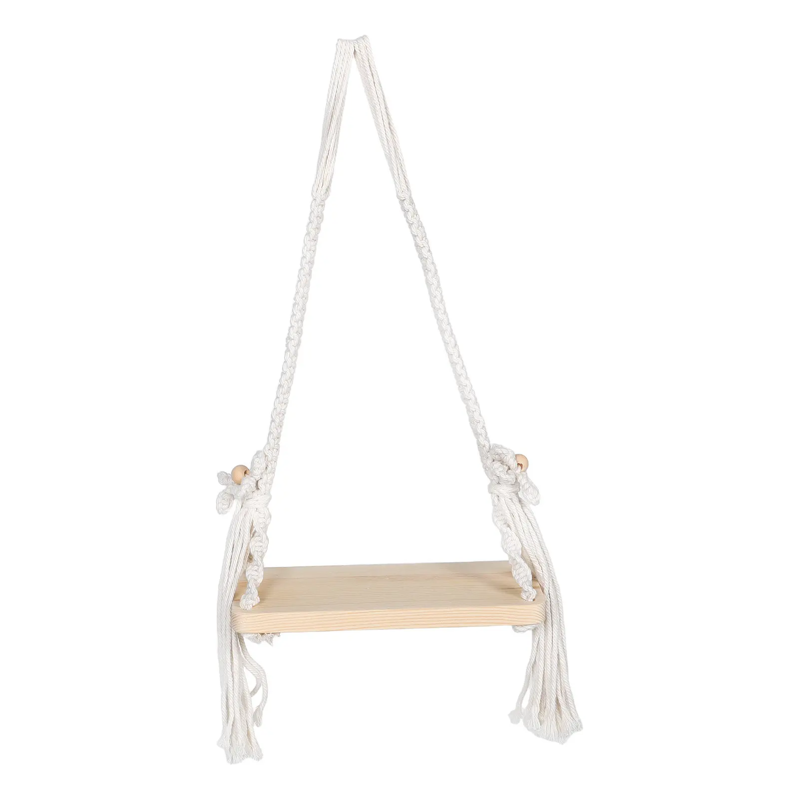 Newborn Photography Swing Wooden Baby Photo Prop Seat Indoor Outdoor Infant Photoshoot Accessory Newborn Swing Photo Prop view 5