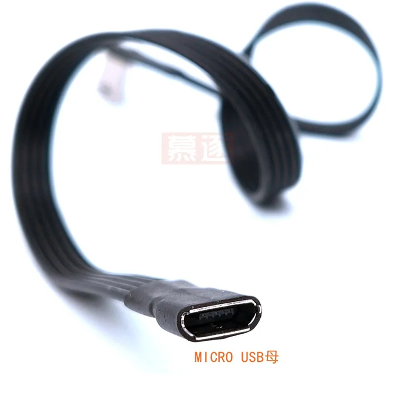 Mini USB Macho para Micro USB B FeMale Data Charger Cable, Adaptador Conversor, 0.05m, 0.2m, 0.3m, 0.5m, 1m
