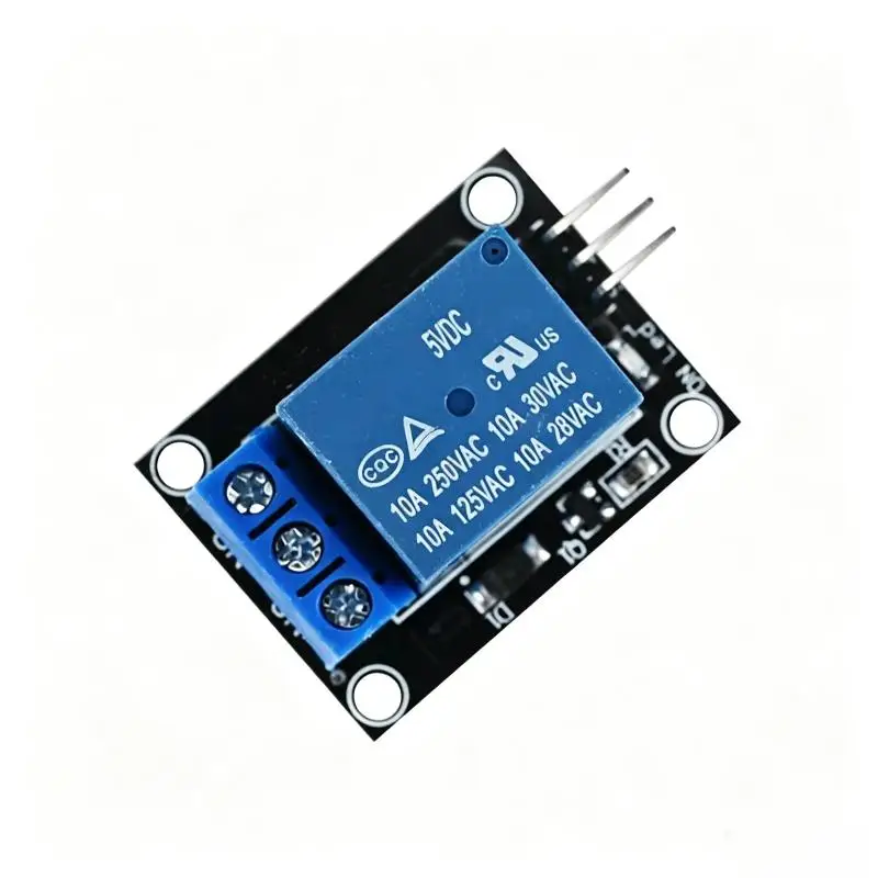 (KY-019 5V Single Channel Relay Module High-Level Trigger Relay Board For PIC AVR ARM DSP Relay Module Board Shield)