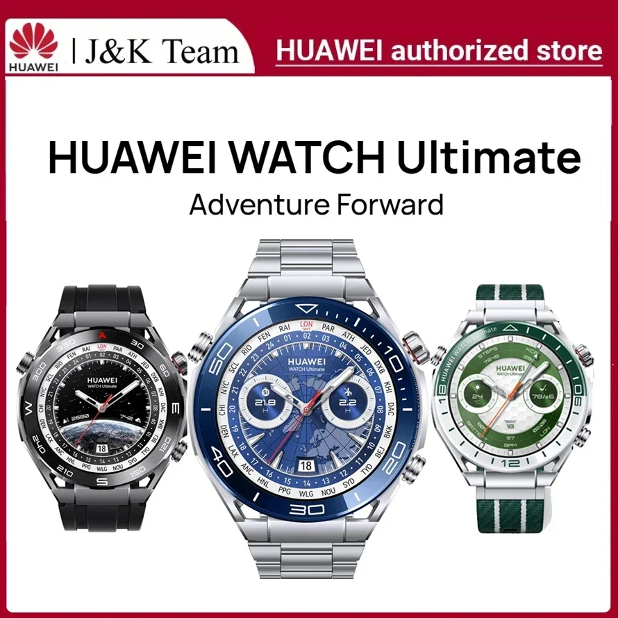 

HUAWEI WATCH Ultimate,Smartwatches for Men,Zirconium-based Liquid Metal,ECG Analysis,iOS & Android, Up to 14 Days,Global Version