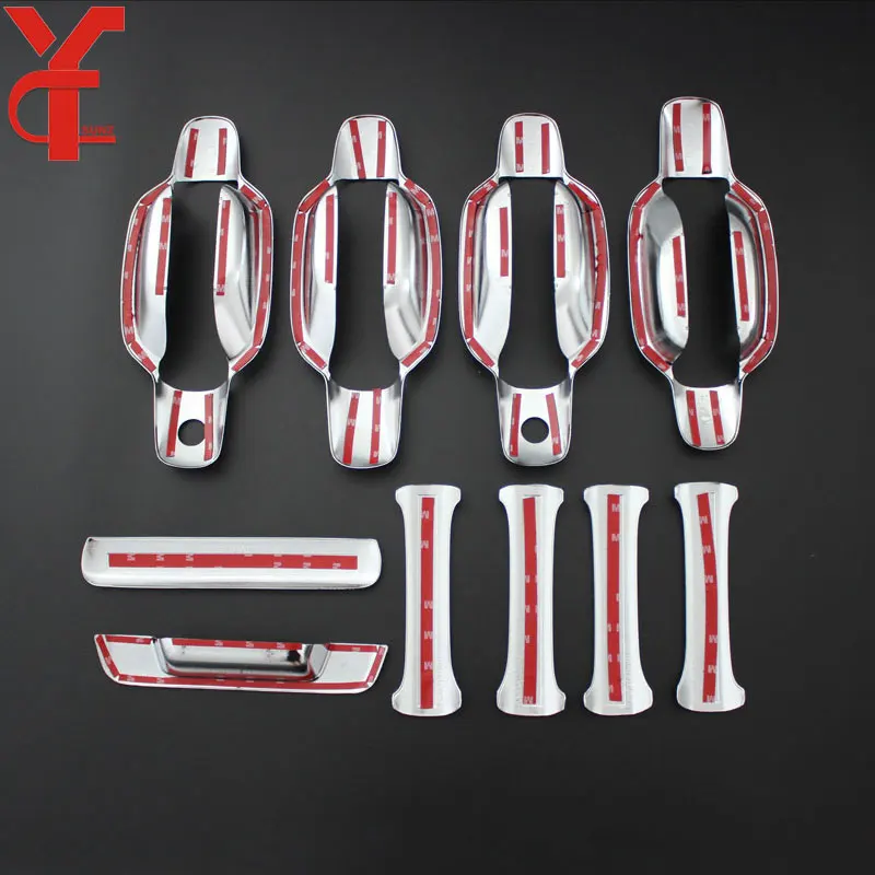 Chrome ABS Car Door Handle Covers For Isuzu Dmax d-max 2007 2008 2009 2010 2011 Accessories Ycsunz