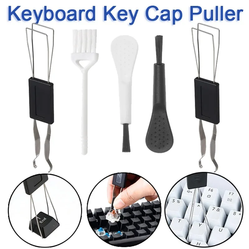 1-4Pcs Mechanical Keyboard Key Cap Puller Universal Keycap Shaft Remover Key Board Button Extractor Replacement Cleaning Tools