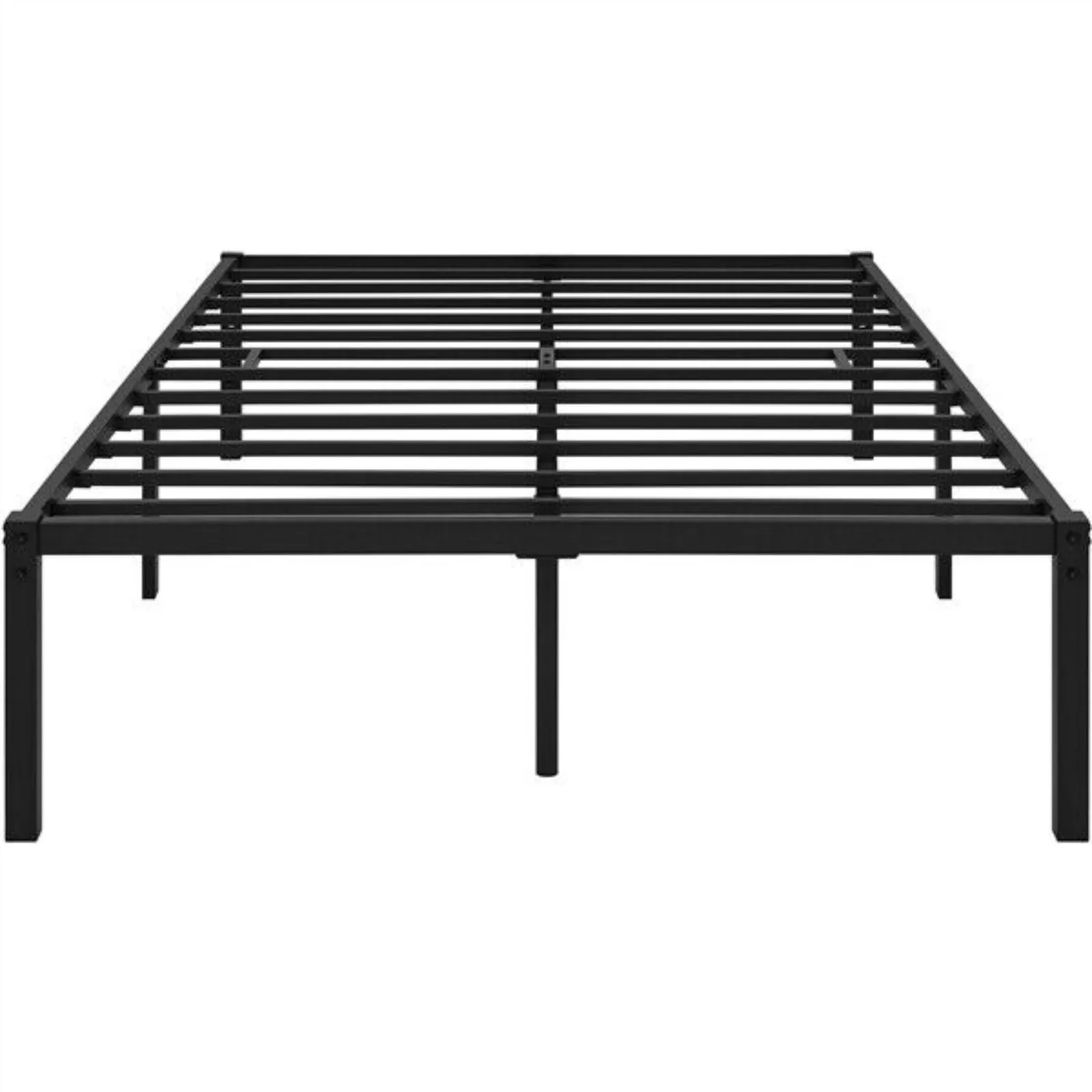 

18" Metal Bed Frame Platform Heavy Duty Steel Slat Support No Box Spring Needed United States