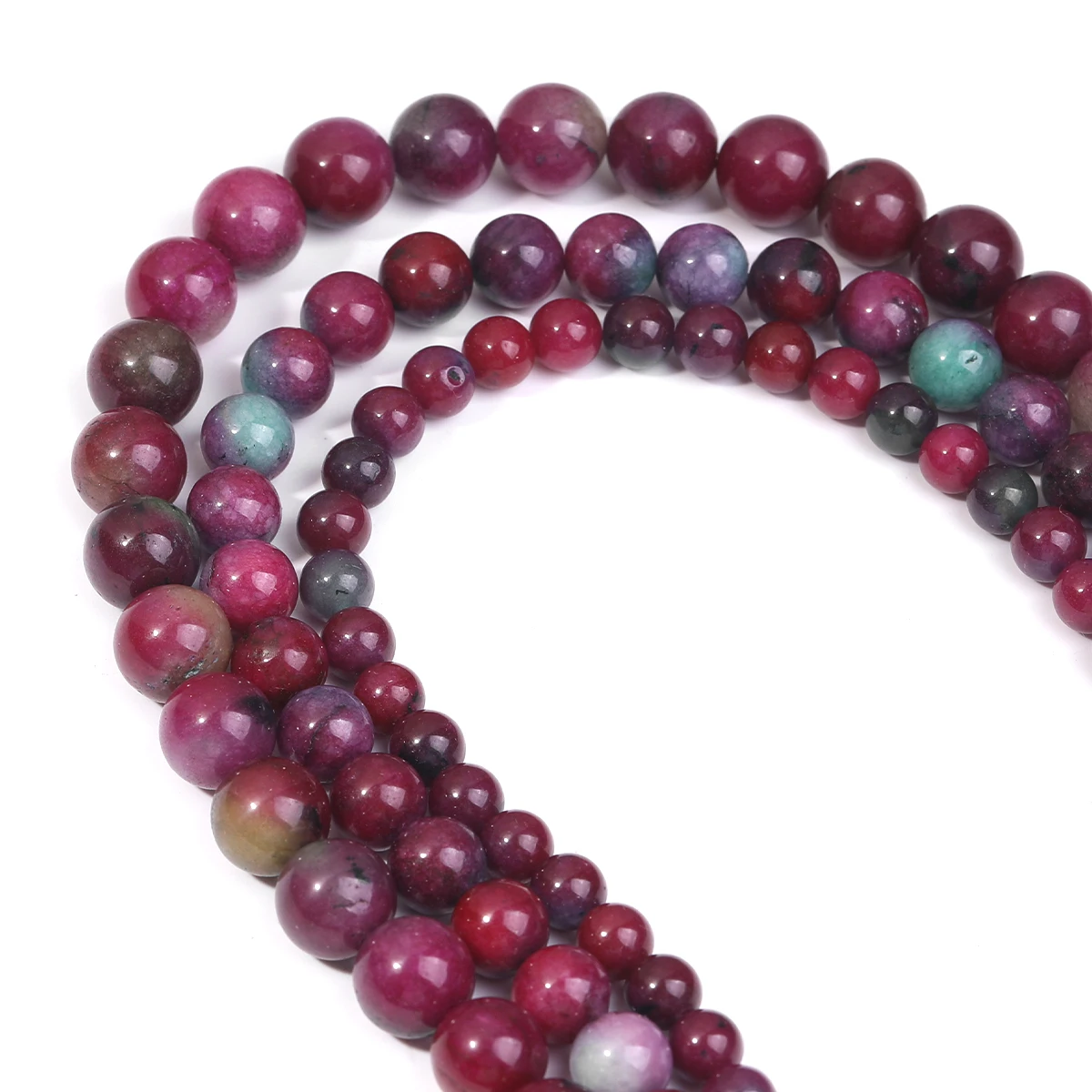 Perles rondes en pierre Tourma - Jewelry Making Stones avis et prix