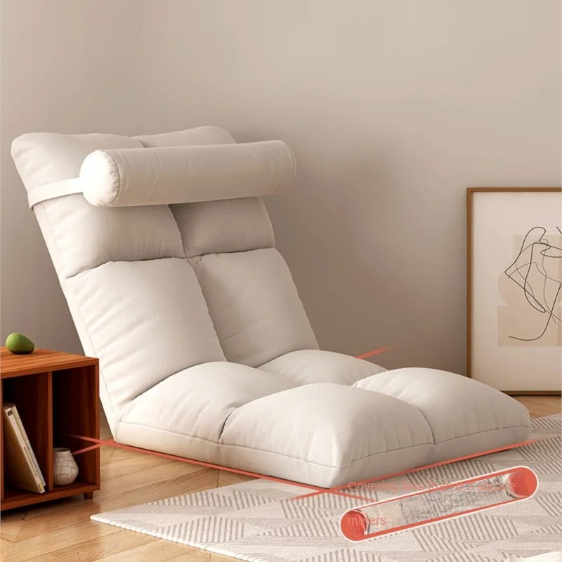 Lazy person sofa net red tatami seat can lie and sleep window cushion dormitory bedroom folding bed on the backrest chair