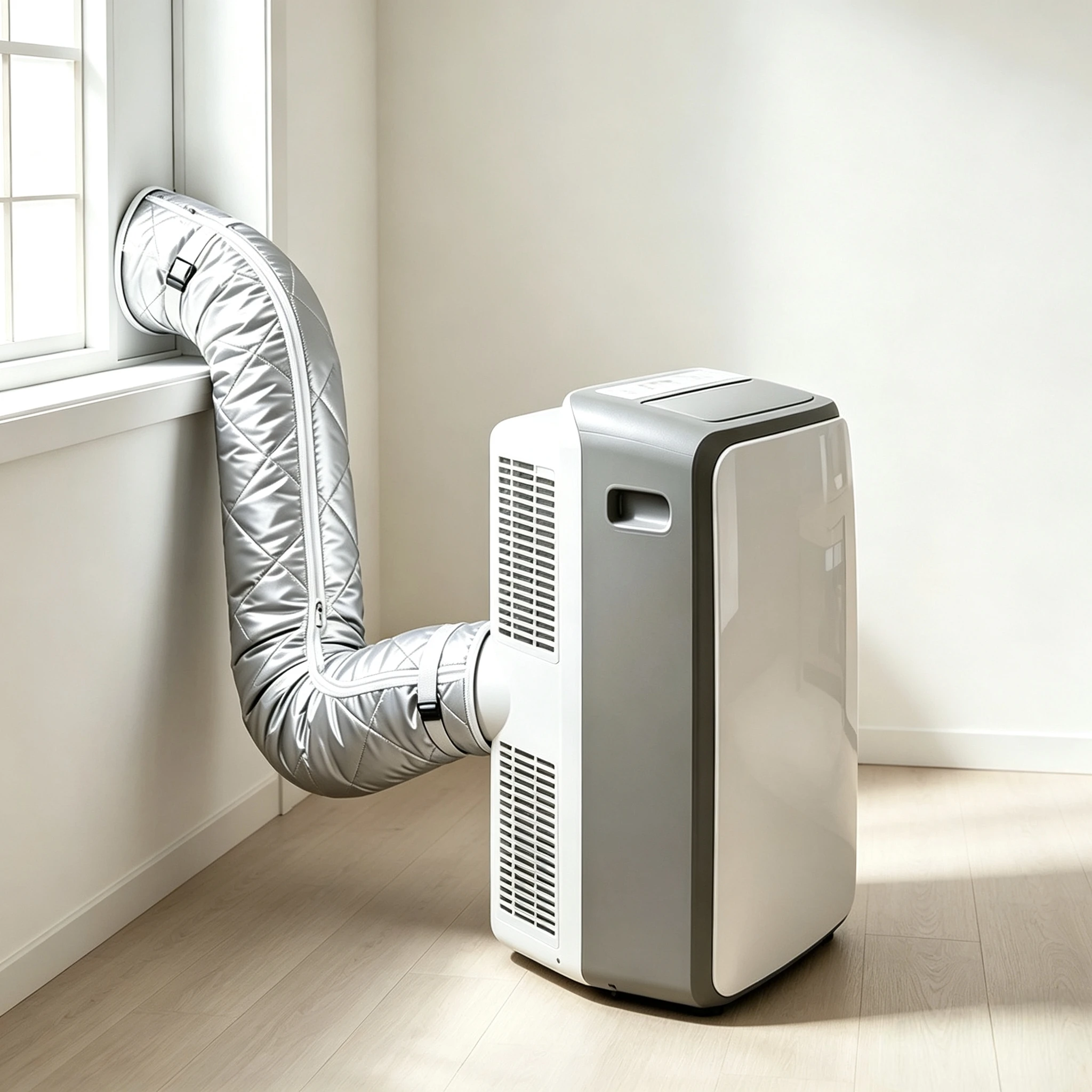 Portable Air Conditioner Exhaust Hose Insulation Wrap Foil Heat‑Resistant Soundproof AC Vent Hose Sleeve Mobile Air Conditioning