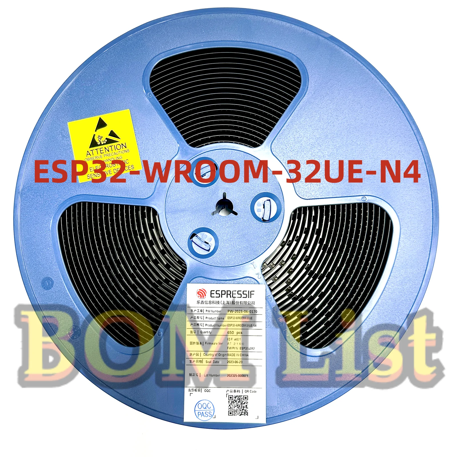 Original ESP32-WROOM-32UE-N4 ESP32-WROOM-32UE 4MB Wifi+BLE4.2 Wireless Module with CE FCC KCC TELEC certification