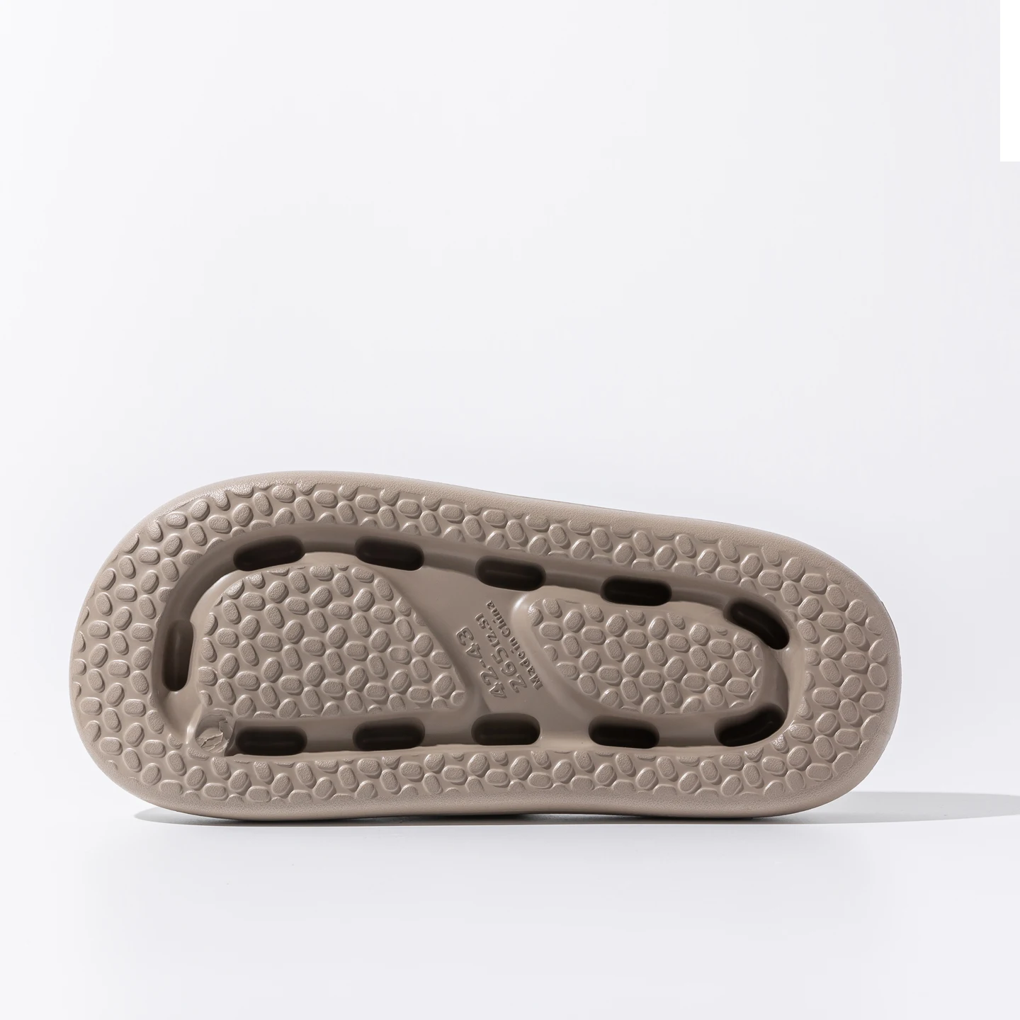 Men's Casual Slide Sandals Lightweight Quick Dry Bathroom Non-Slip Summer Slippers Soft Sole Indoor Outdoor Beach Shoes for Home