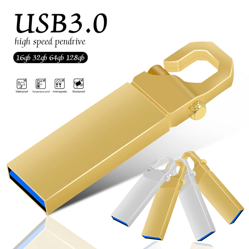 Mini pen drive metallo Chiavetta USB 4 GB 8 GB 16 GB 32 GB 64 GB 128 GB Pen drive USB 3.0 piccola memoria stick U Disco cle USB