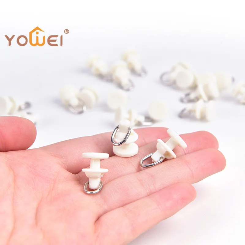Latest 20pcs Curtain Track Glider Rail Curtain Hook Rollers Curtain Tracks Accessories