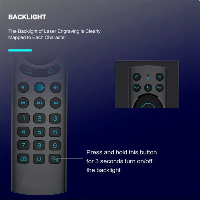Smart Voice Remote Control G20S Pro BT Gyro 2.4G Wireless Air Mouse With IR Learning For Dual Mode Android TV BOX 2Pcs-A86G