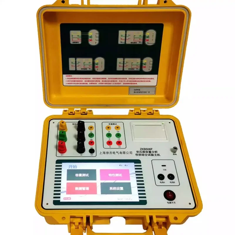 Dispositivo di test completo per trasformatore portatile ZKB506F