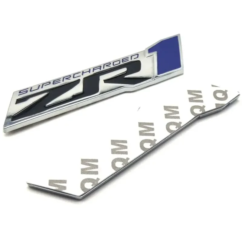 ZR1 شعار السيارة الخلفي الجذع ملصق السيارات الجبهة مصبغة شعار لشروليه ماليبو كافالير أونيكس كروز أفيو سيلفرادو