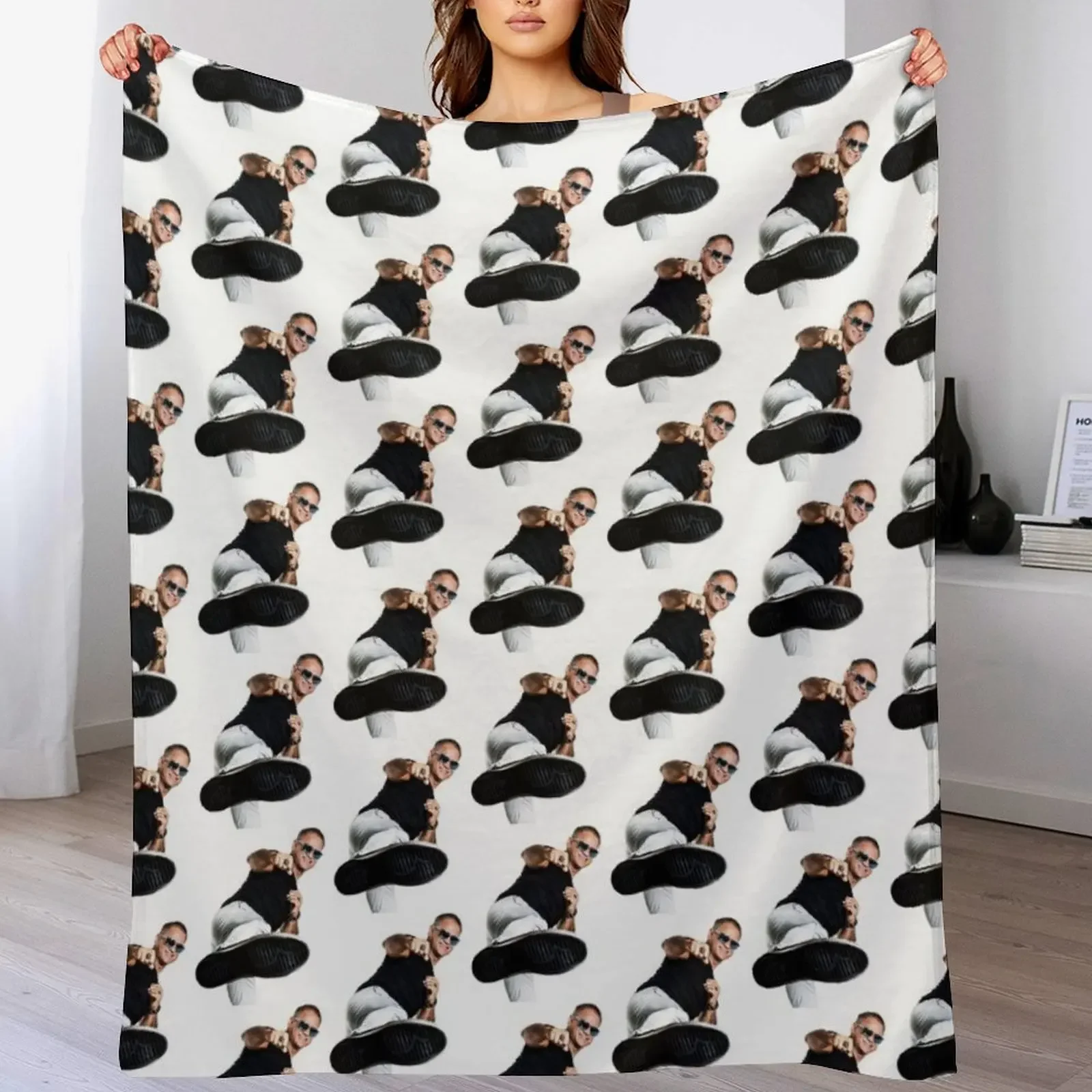 

JON STEVENS POWER Throw Blanket Decorative Beds Designers Sleeping Bag Kid'S Blankets