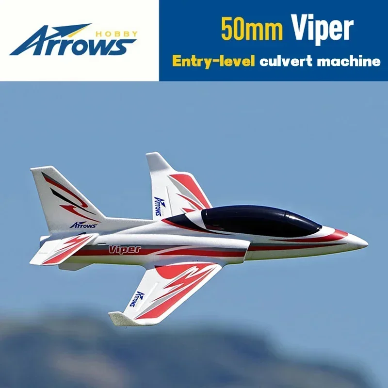 Blue Arrow 50mm Viper RC Aircraft Model Sports Machine Fixed Wing Crash Resistant Beginner's Remote Control Aircraft Model Toy